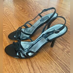 Style & Co. Black Strappy Heels